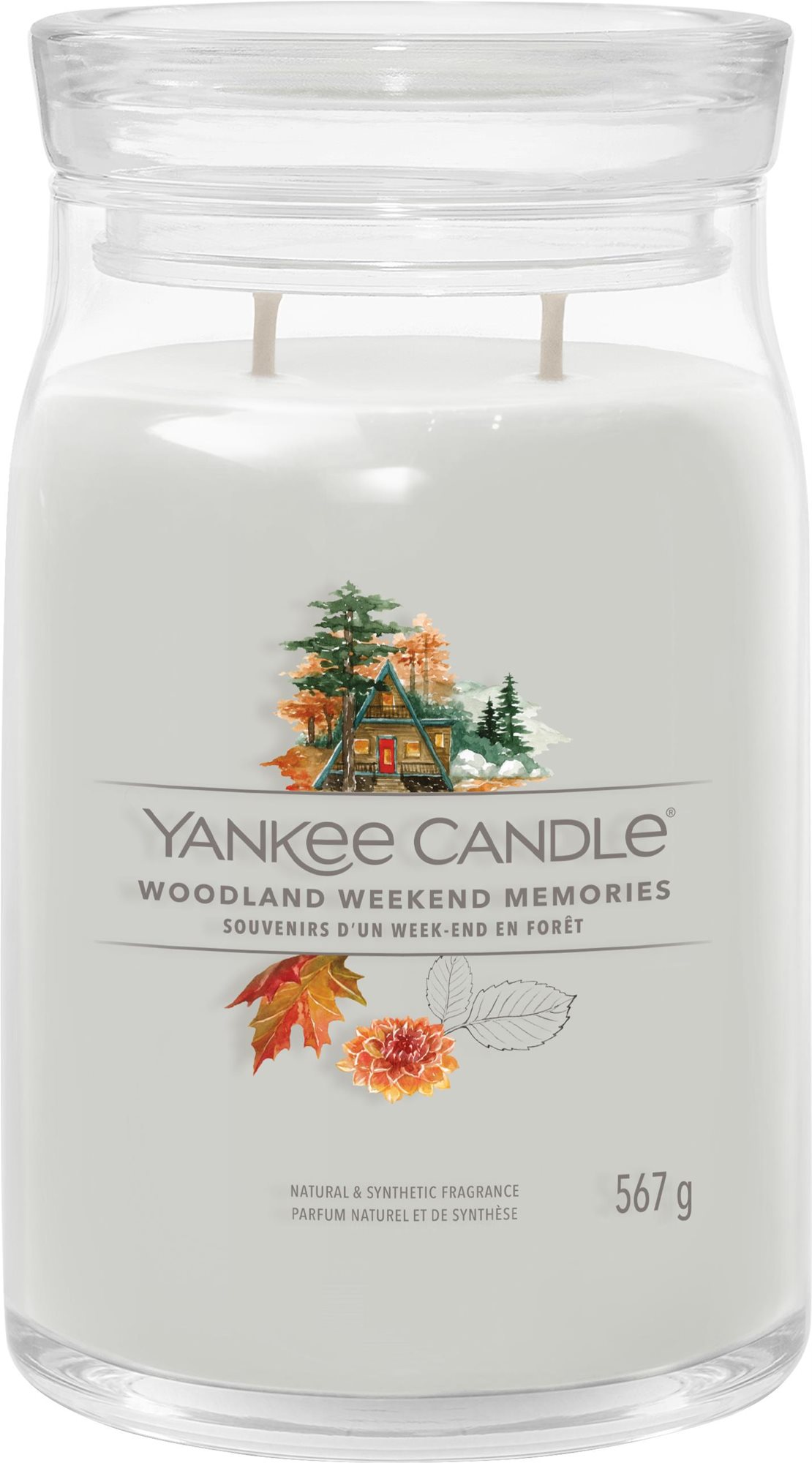 YANKEE CANDLE Signature 2 knoty Woodland Weekend Memories 567 g