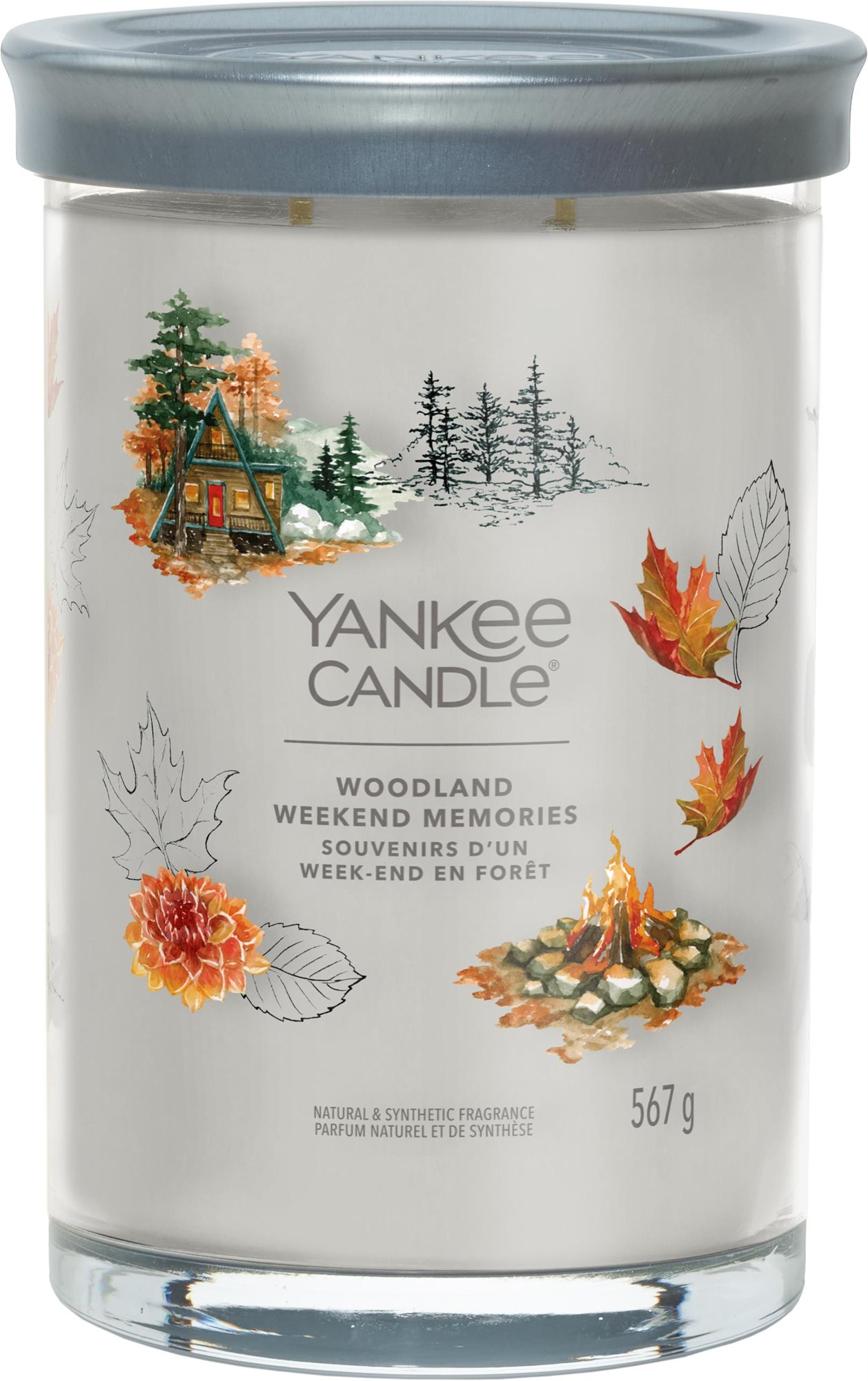 YANKEE CANDLE Signature 2 knoty Tumbler Woodland Weekend Memories 567 g