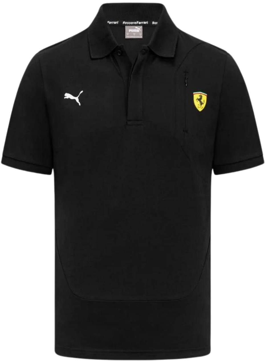 Scuderia Ferrari pánské polo tričko Classic s kapsičkou černé L
