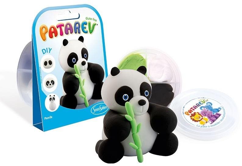 Sentosphere Modelína Patarev do kapsy - Panda