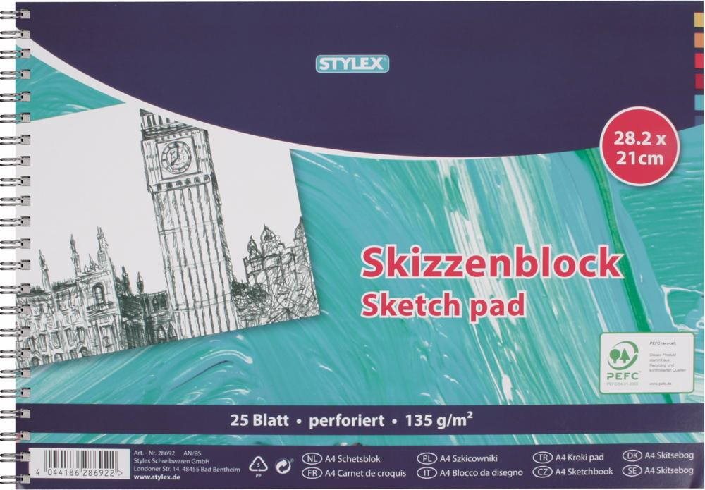 Stylex 28,2 × 21 cm /25 listů 135 g/m2