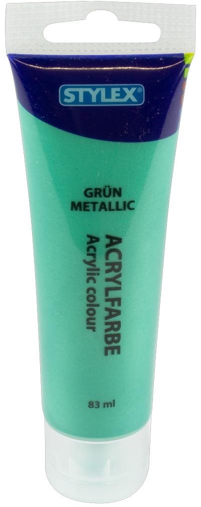 Stylex Akrylová barva 83 ml zelená metalická 28769