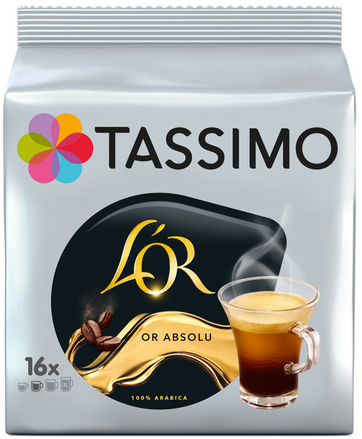 TASSIMO kapsle L´OR Absolu 16 kapslí