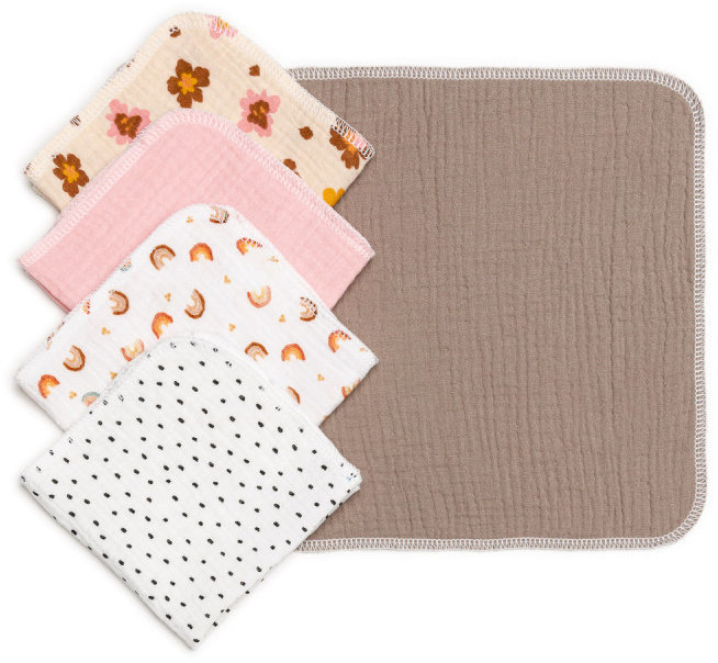 T-TOMI Bio Mušelínové ubrousky Girl