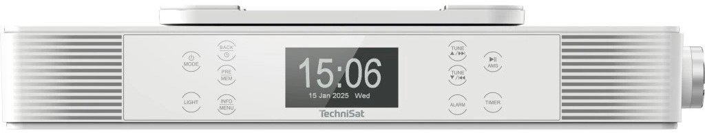 TechniSat Internetové kuchyňské rádio s DAB+/FM IR, white