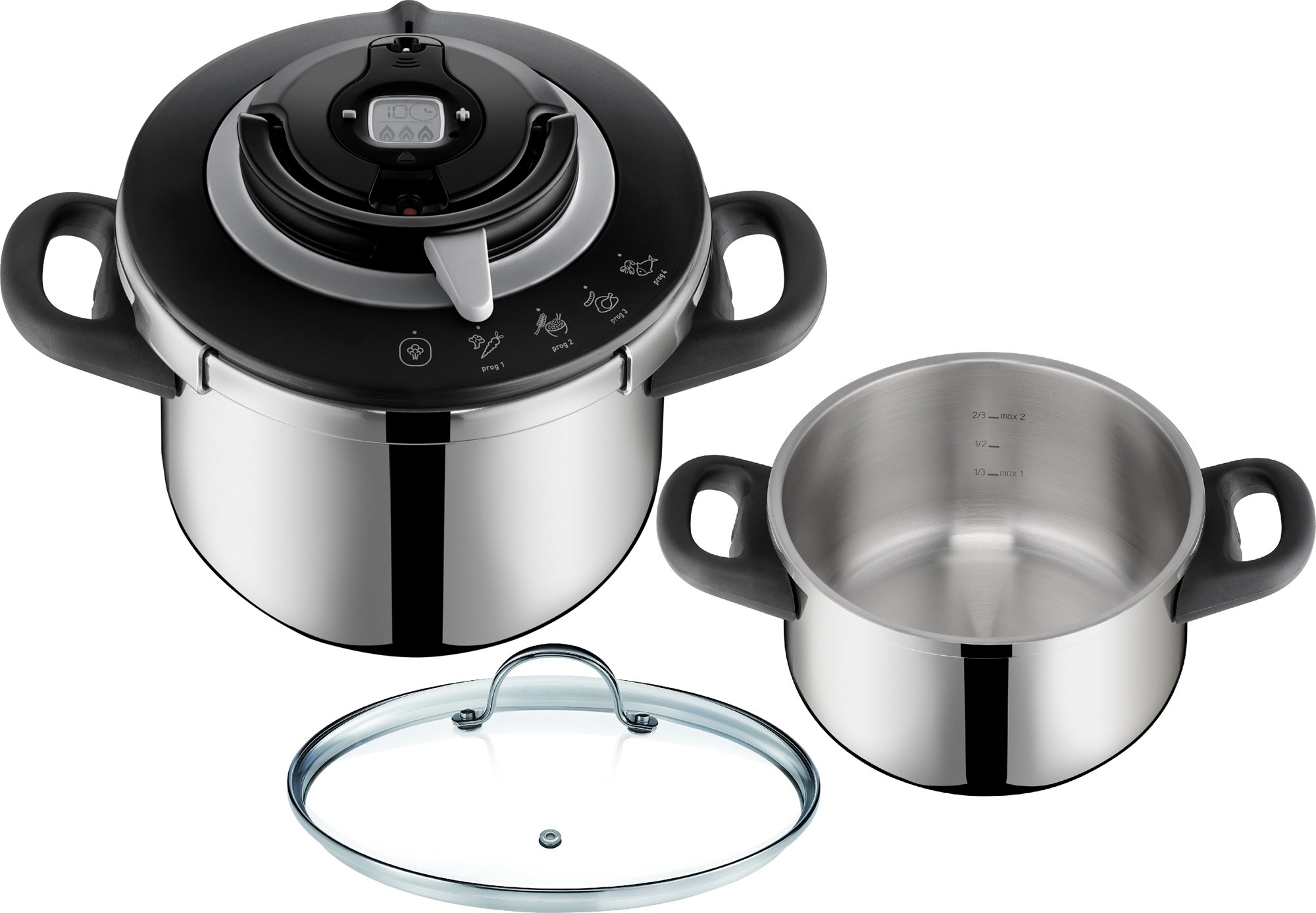 Tefal Tlakový hrnec Clipso+ CHEF 4.5 + 6 l P4552030