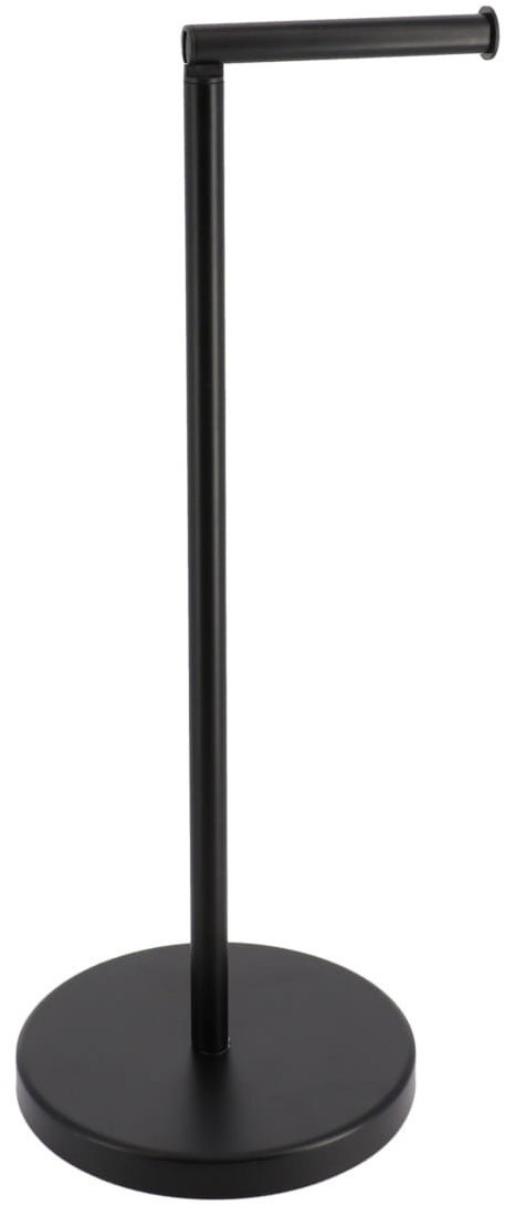 Tendance Koupelnový stojan na papír s prostorem pro extra role, 55 cm, černý