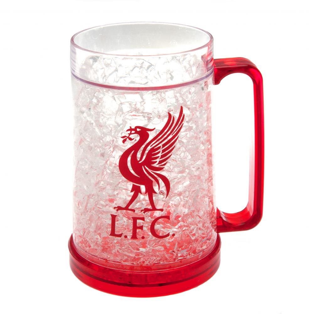 FotbalFans Chladicí půllitr Liverpool FC, červený, plast, 420 ml