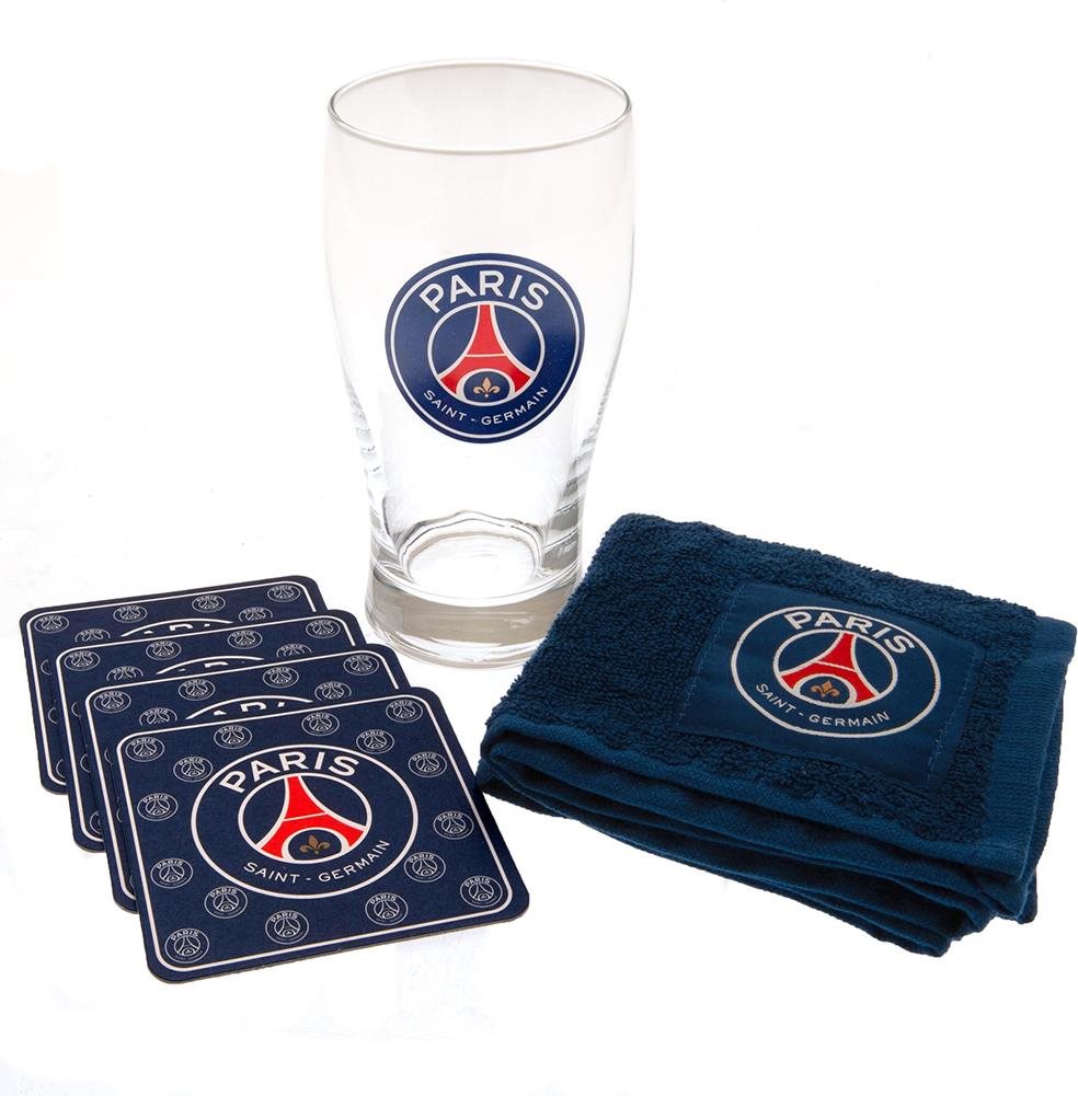 FotbalFans Paris Saint Germain FC + utěrka a podtácky