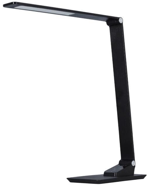 Tesla stolní LED lampička Petra, CCT 3000-6000 K, 5 K 420 lm, w-charger, černá