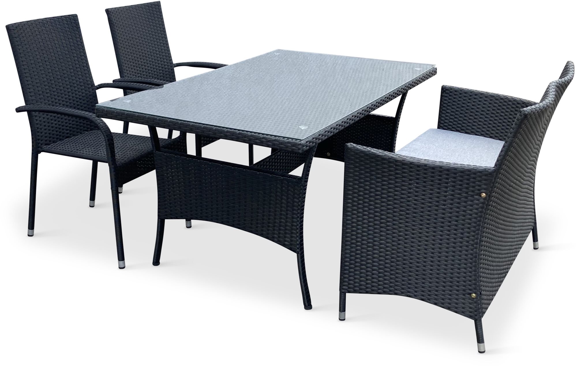 NOELA Set zahradního nábytku ratanový HAITI II. 1+2+1