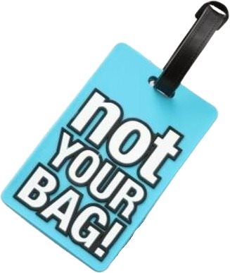 Visačky na kufry s originálními nápisy - 3