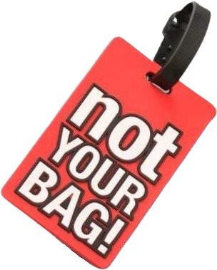 Visačky na kufry s originálními nápisy - 4