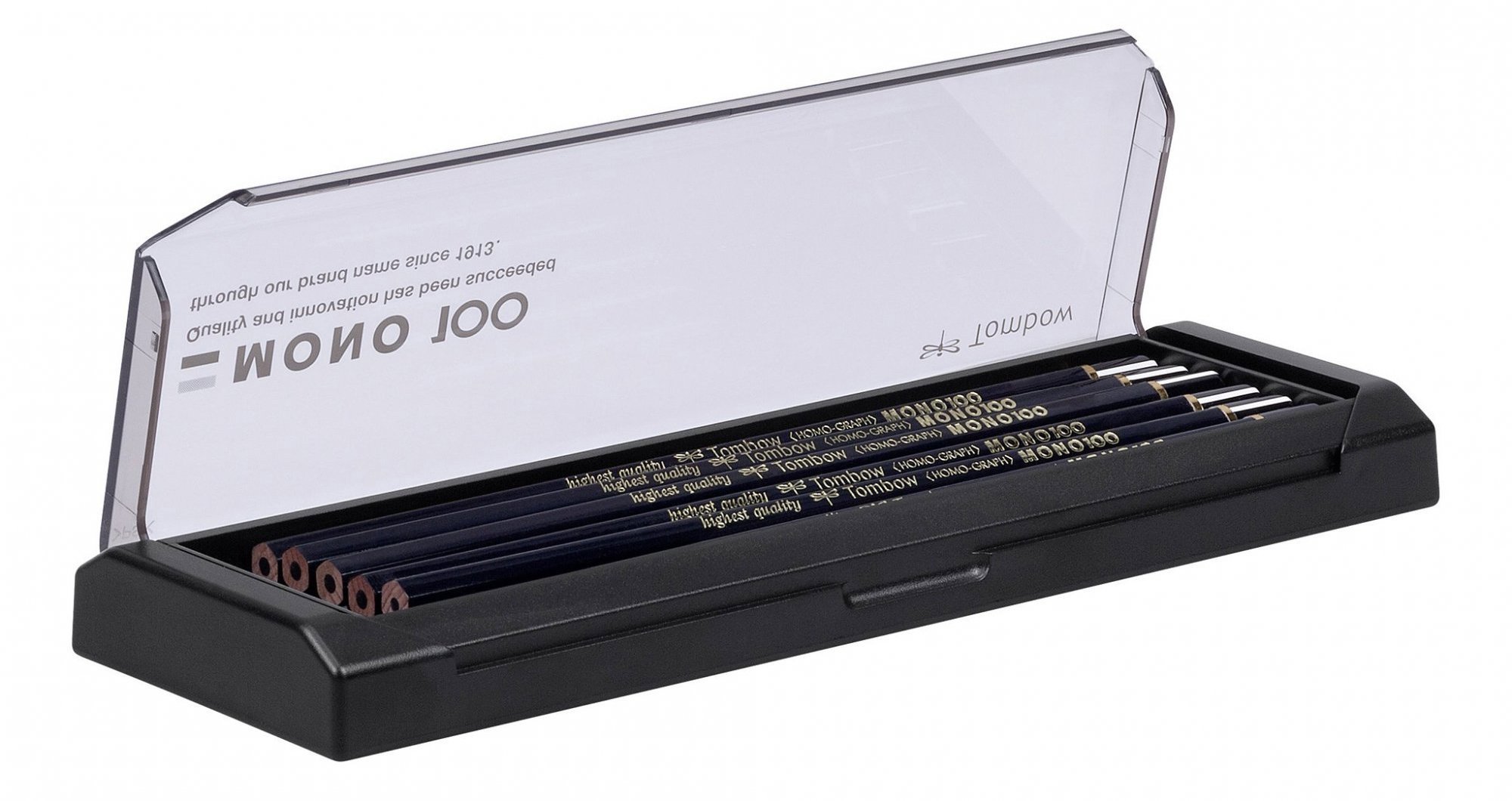 Tombow Tužka MONO 100, sada 12 ks různých tvrdostí