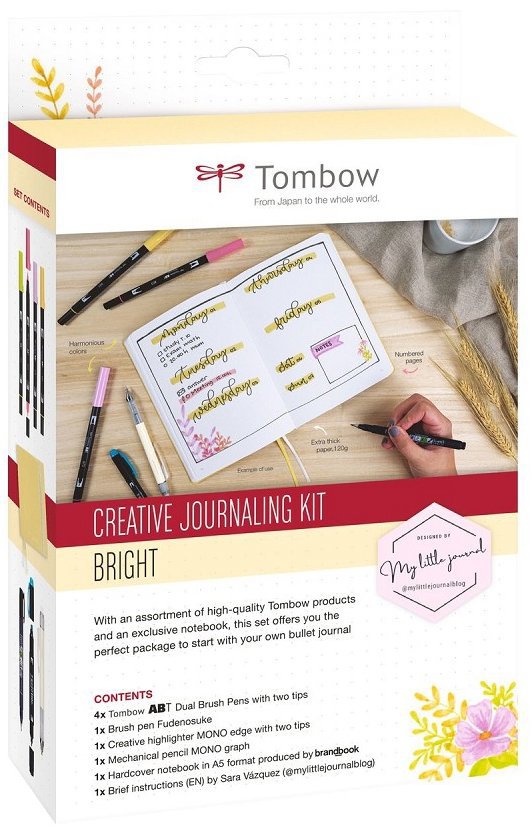 Tombow Sada Bullet journal Bright