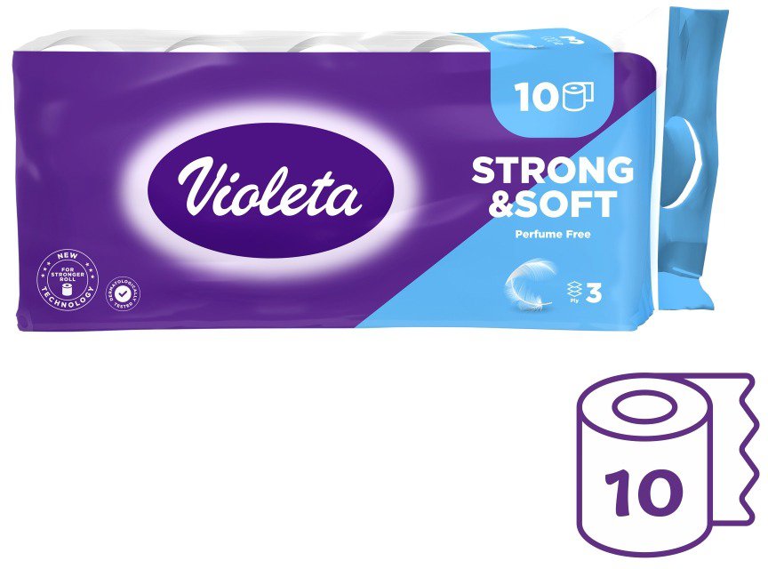 VIOLETA Pure & Strong (10 ks)