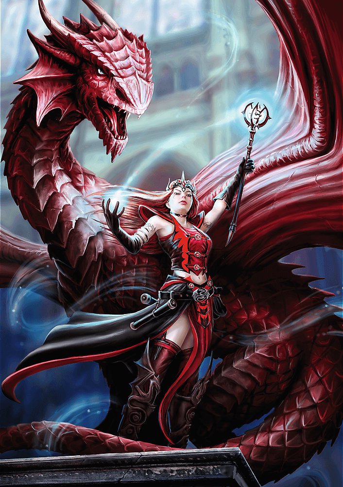 TREFL Puzzle Premium Plus Fantasy Collection: Šarlatový mág 1000 dílků