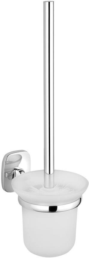 AQUALINE RUMBA WC štětka, mléčné sklo