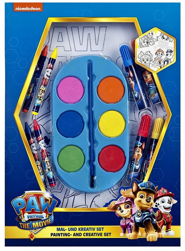 Undercover Barvy a štětce Paw Patrol