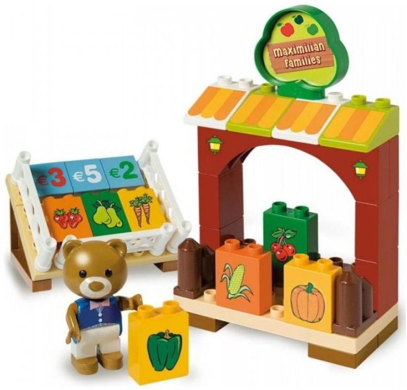 Unico Plus Maximilian Families Ovoce-zelenina U Medvídka kompatibilní 41 dílů