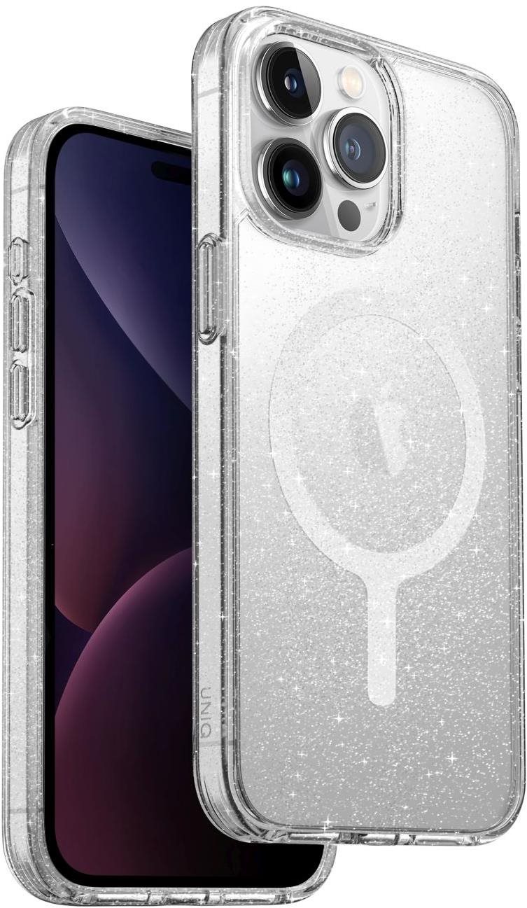 UNIQ LifePro Xtreme MagClick ochranný kryt na iPhone 15 Pro Max, Tinsel (Lucent)