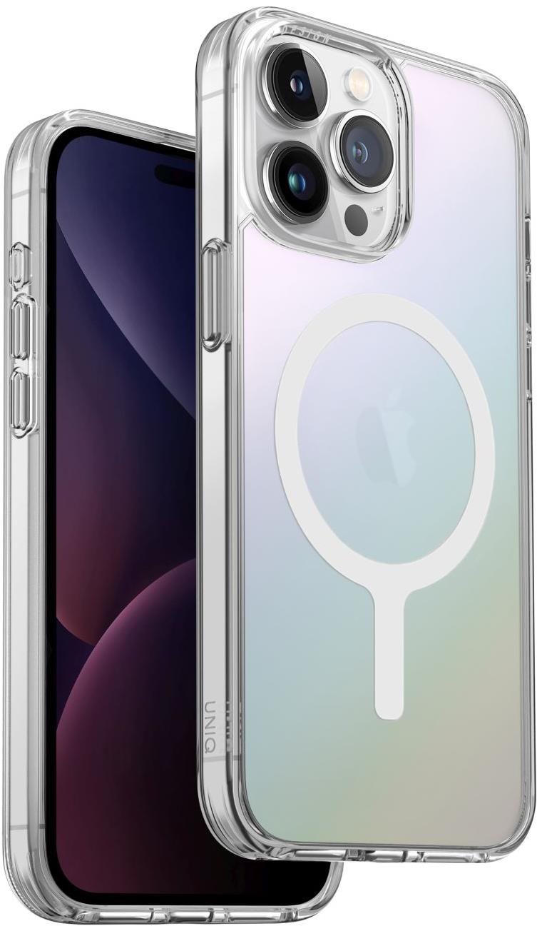 UNIQ LifePro Xtreme MagClick ochranný kryt na iPhone 15 Pro Max Iridescent