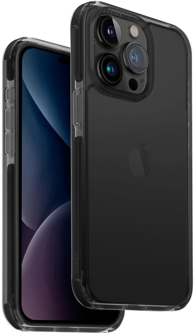 UNIQ Combat ochranný kryt na iPhone 15 Pro Max, Carbon (black)