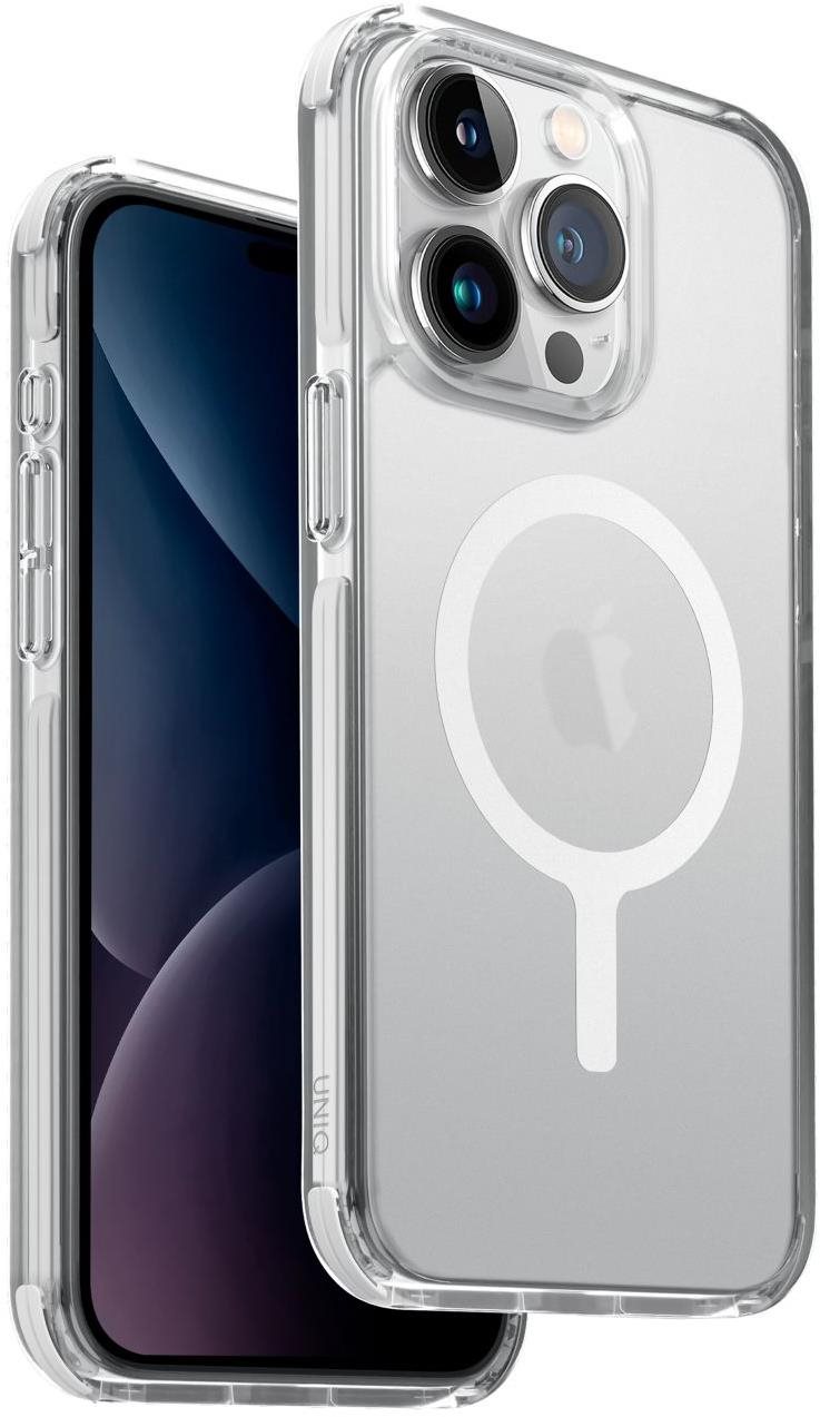 UNIQ Combat MagClick ochranný kryt na iPhone 15 Pro Max, Blanc (White)