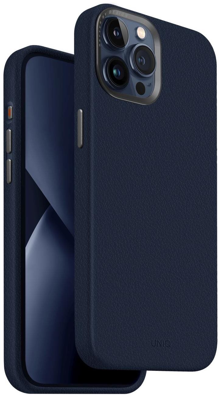 UNIQ Lyden MagClick ochranný kryt na iPhone 15 Pro Max, Navy blue
