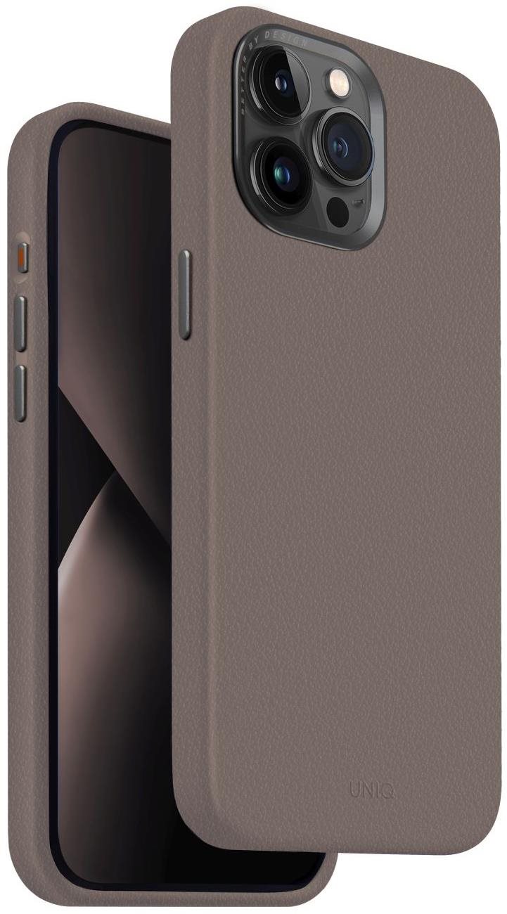 UNIQ Lyden MagClick ochranný kryt na iPhone 15 Pro Max, Flint grey