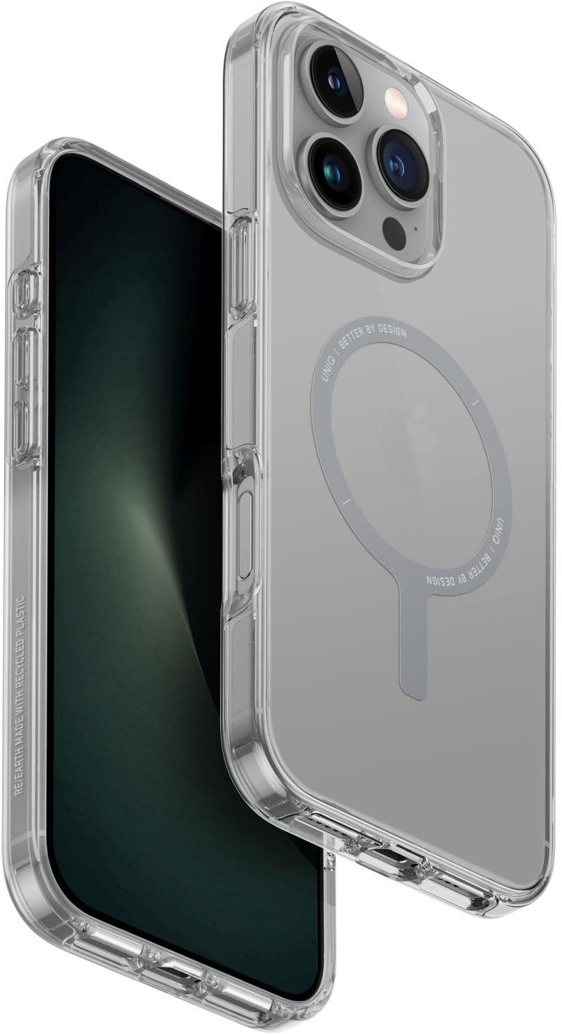 UNIQ Clario MagClick charging na iPhone 16 Pro Max, Lucent (Clear)
