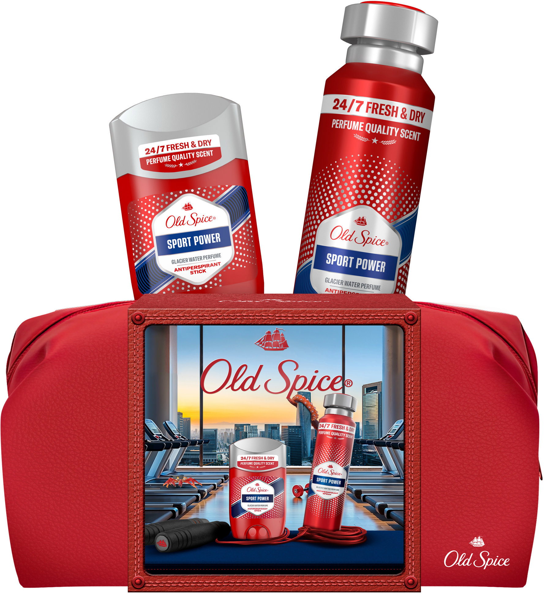 Old Spice antiperspirant X-mas set