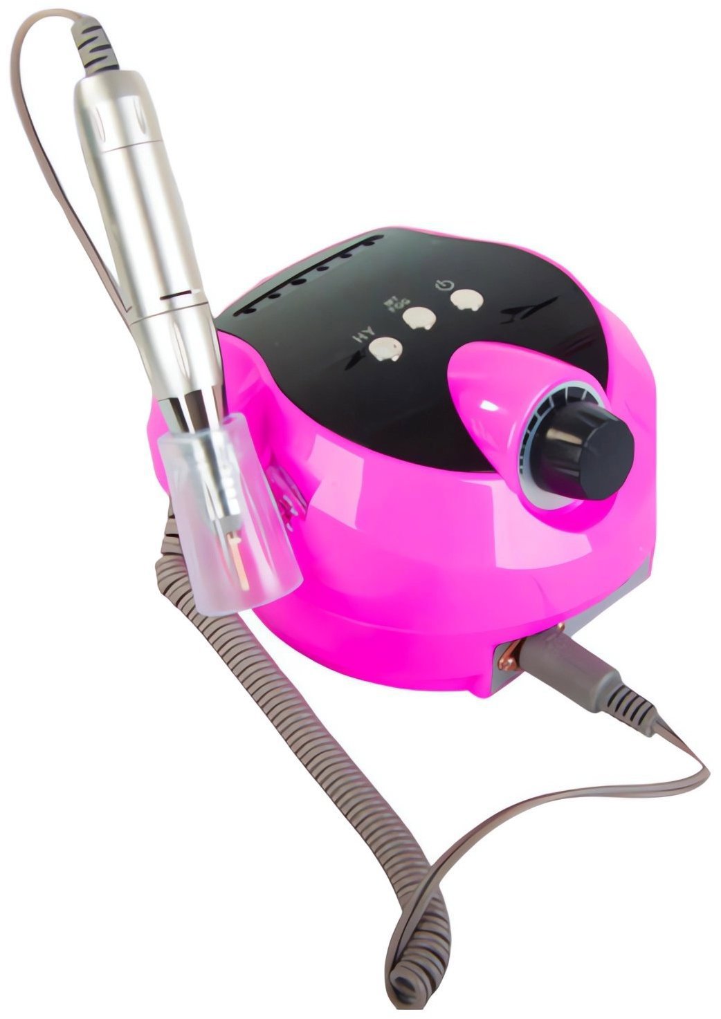 Verk 24497 Bruska na nehty s nástavci 45000 rpm, 80 W, tmavě růžová