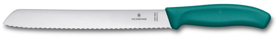 Victorinox Nůž na pečivo Swiss Classic 21 cm zelený