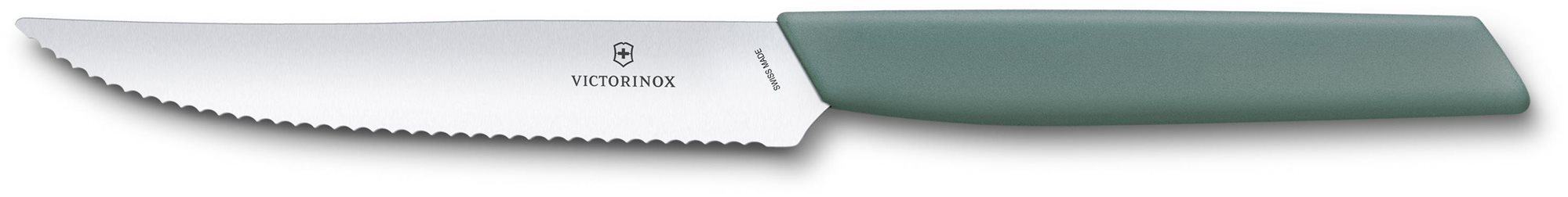Victorinox Swiss Modern Steakový nůž 12 cm šalvějově zelený