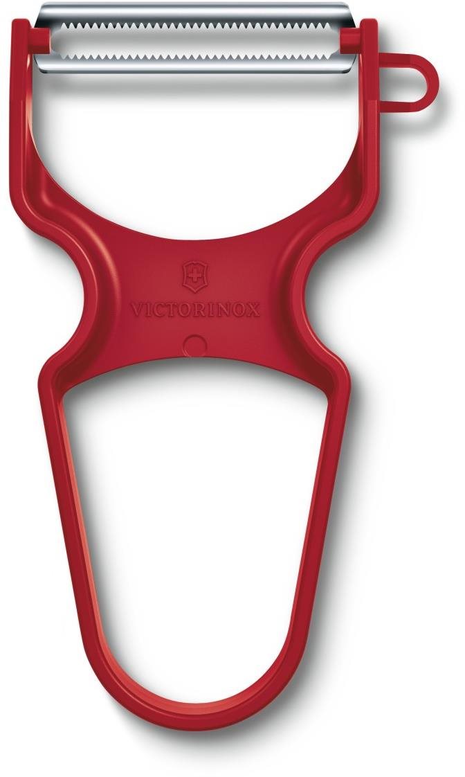 Victorinox škrabka Rapid s vroubkovaným ostřím plastová červená