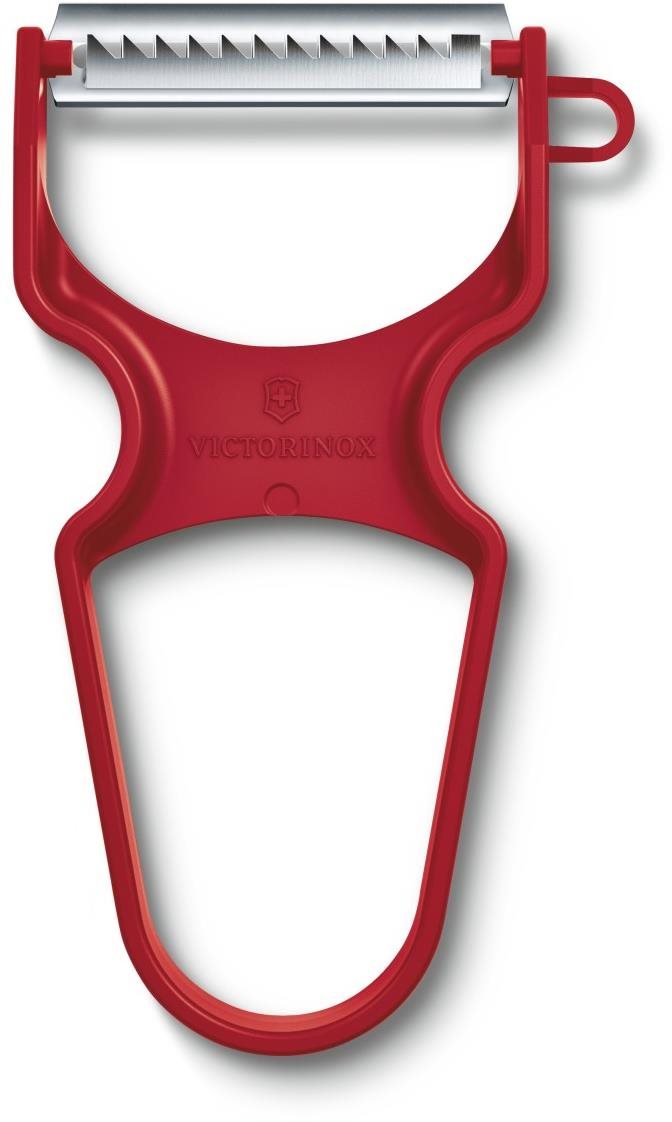 Victorinox škrabka Rapid s ostřím Julienne plastová červená