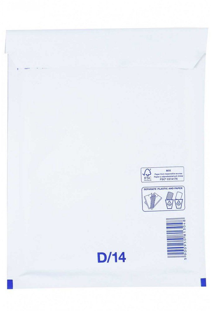 VIKPAP bublinková D14, bílá, 200 × 275 mm - balení 100 ks