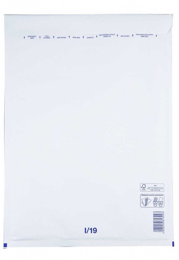 VIKPAP bublinková I19, bílá, 320 × 455 mm - balení 50 ks