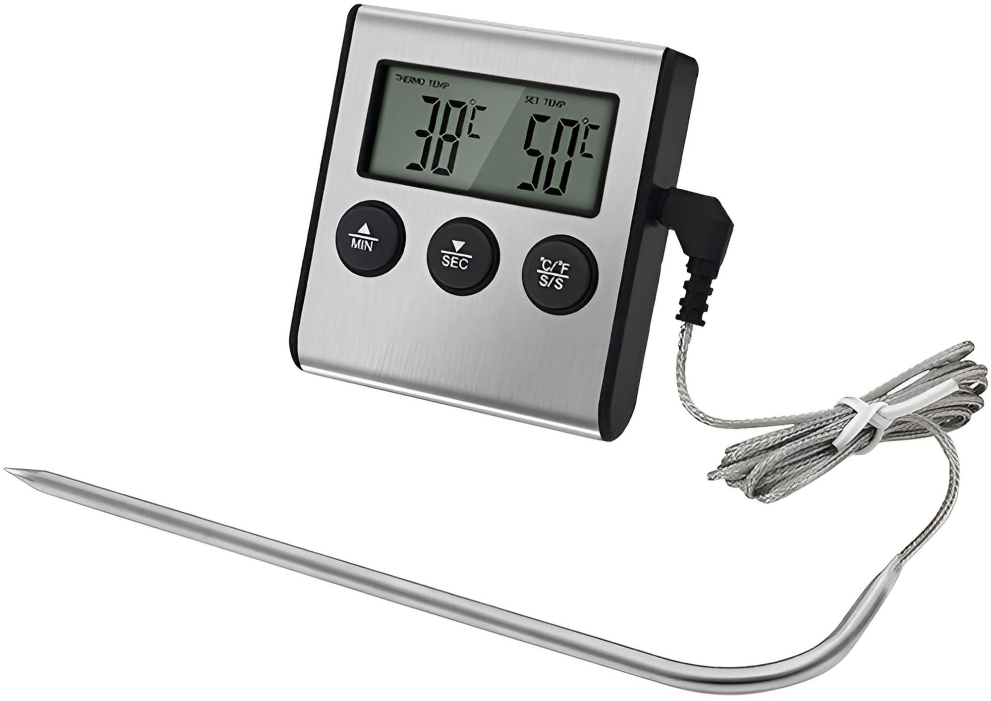 Verk 07174 Digitální teploměr se sondou TP700