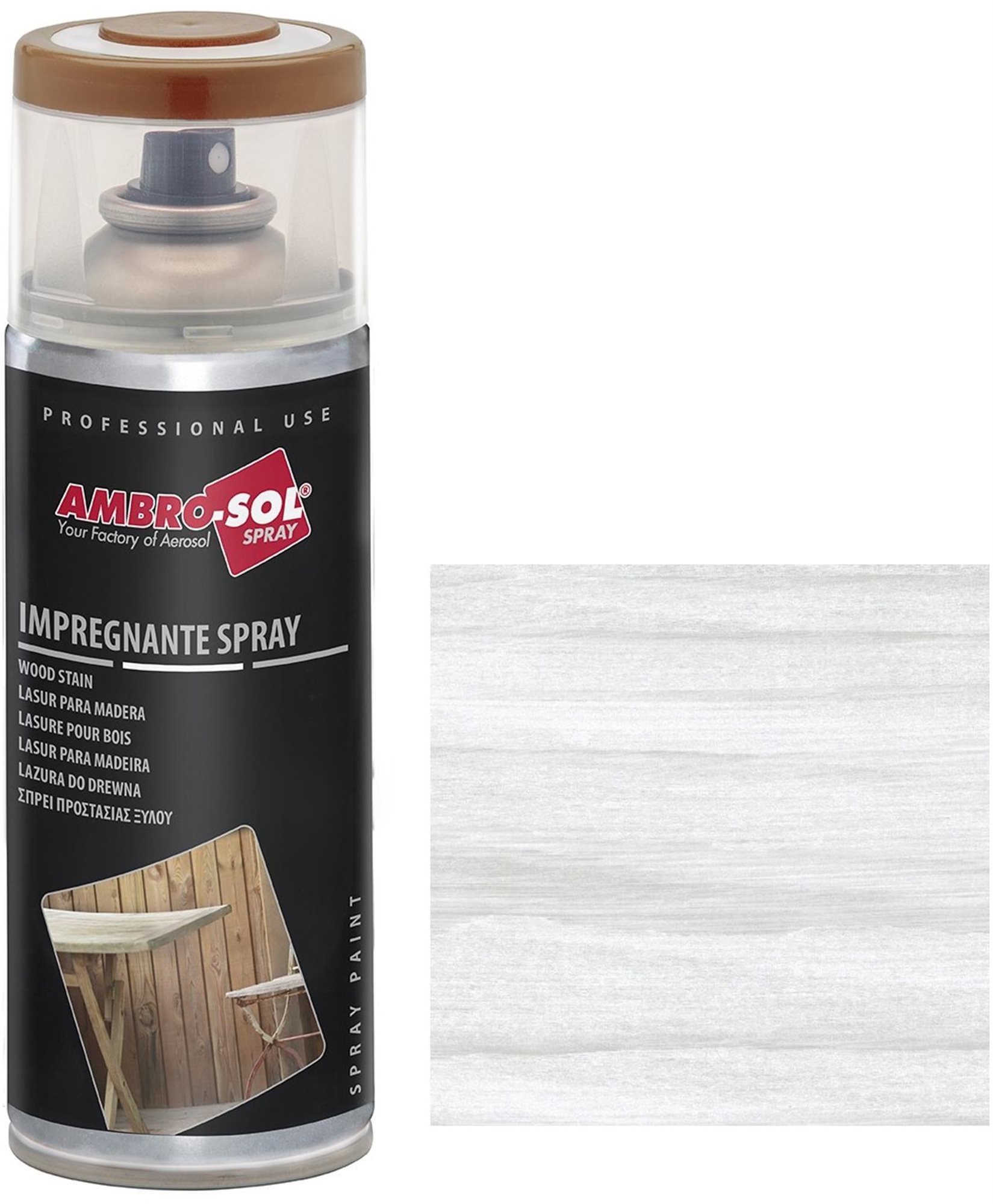Wilckens Lazura na dřevo ve spreji Wood Stain, 400 ml, AS.V407BI
