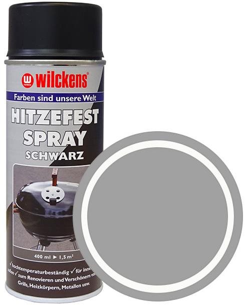 Wilckens Tepelně odolná barva ve spreji matná Hitzefest Spray 400 ml stříbrná