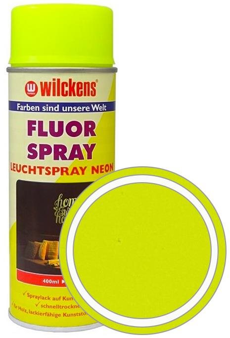 Wilckens Fluorescenční svítící barva ve spreji 400 ml žlutá