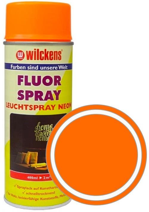 Wilckens Fluorescenční svítící barva ve spreji 400 ml oranžová