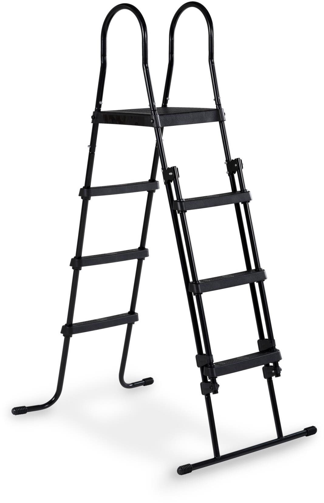 EXIT Schůdky do bazénu 122 cm, černé