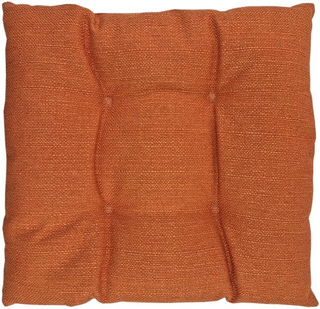 4sleep Sedák na židli 45 × 45 cm Artemis – cihlový