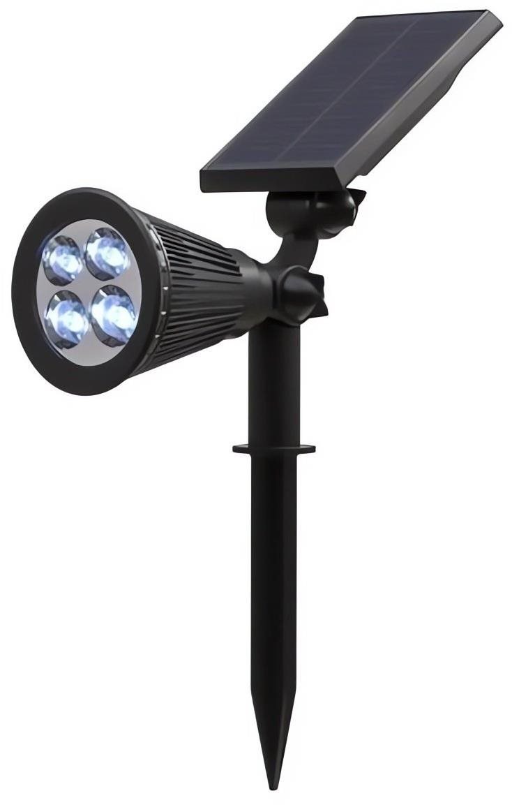 Gardlov 24002 Zahradní solární 4 LED reflektor, IP65, 120 lm