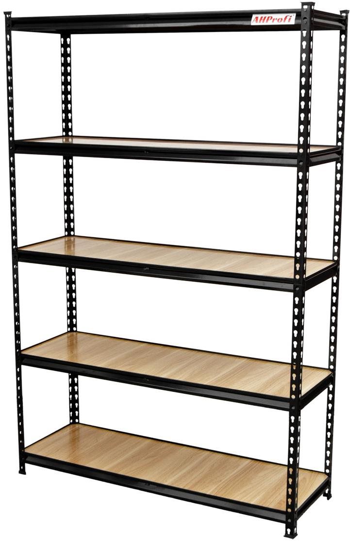 AHProfi Policový regál, 5 polic, 120 × 40 × 183 cm