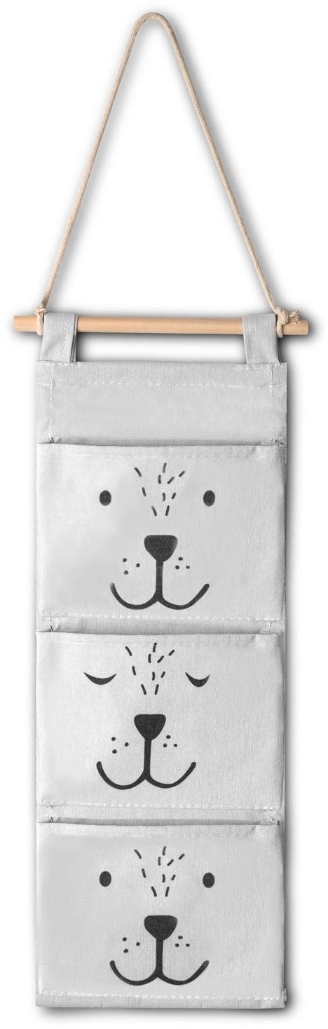 Nukido NK-403 Závěsný organizér na hračky, šedý