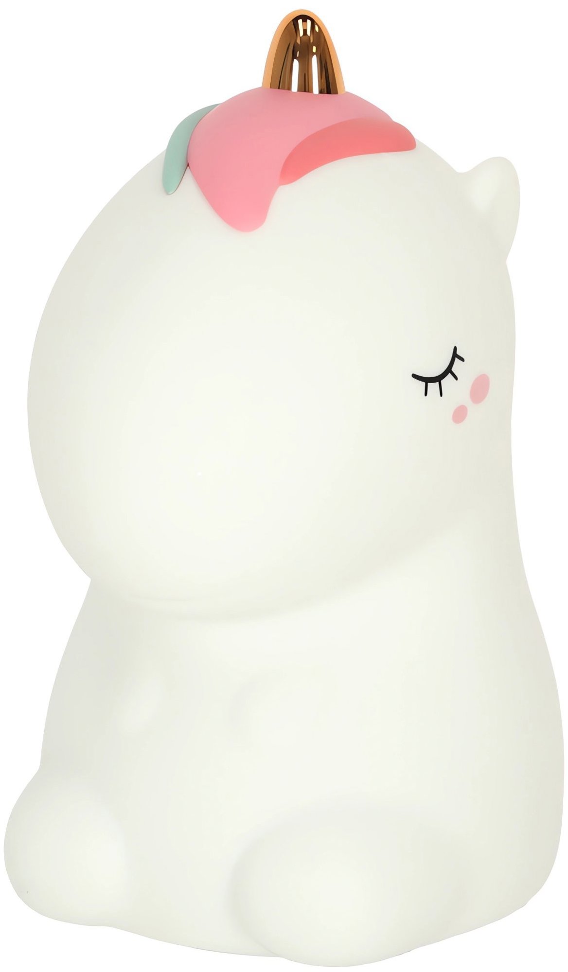 KIK KX3689 Noční RGB lampička dotyková jednorožec 1200 mAh, USB